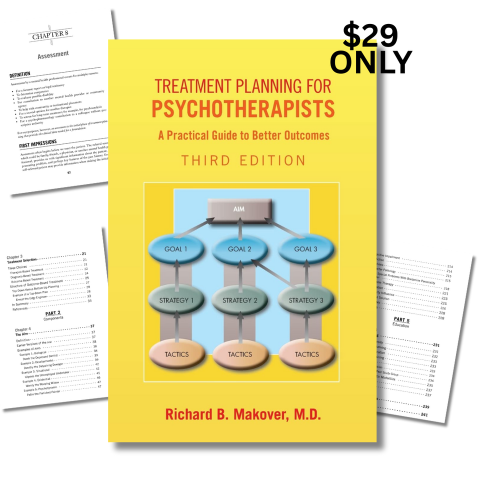 Treatment Planning for Psychotherapists: A Practical Guide to Better Outcomes