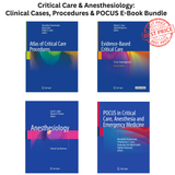 Critical Care & Anesthesiology: Clinical Cases, Procedures & POCUS E-Book Bundle