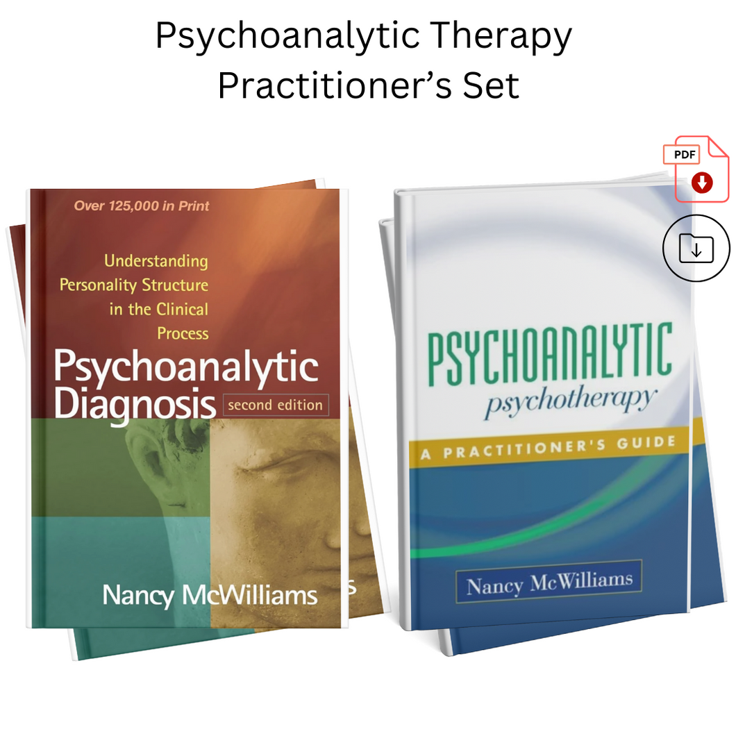 Psychoanalytic eBook Bundle: In-Depth Therapy Techniques & Personality Diagnosis Essentials