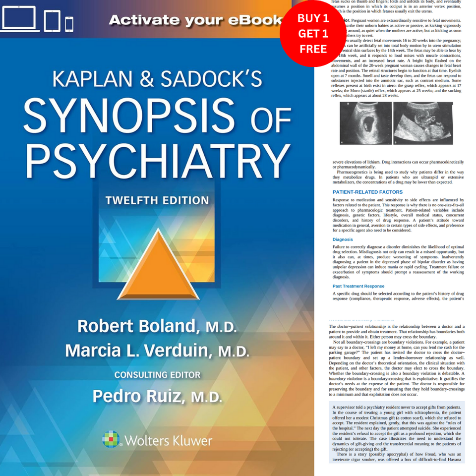 Kaplan & Sadock’s Synopsis of Psychiatry