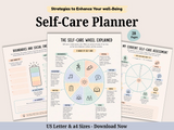 Mega shop bundle: 500 + Pages of Therapy worksheets and Activities. Anxiety, Self-Care Planner. Emotional Support. Coping skills.