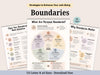 Mega shop bundle: 500 + Pages of Therapy worksheets and Activities. Anxiety, Self-Care Planner. Emotional Support. Coping skills.