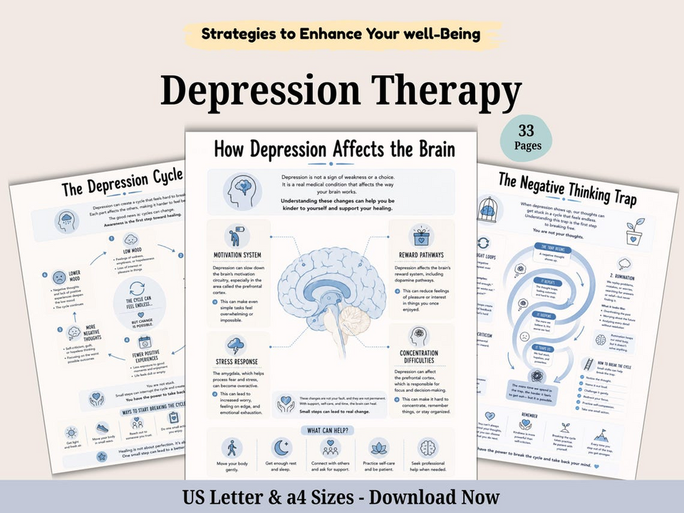 Mega shop bundle: 500 + Pages of Therapy worksheets and Activities. Anxiety, Self-Care Planner. Emotional Support. Coping skills.
