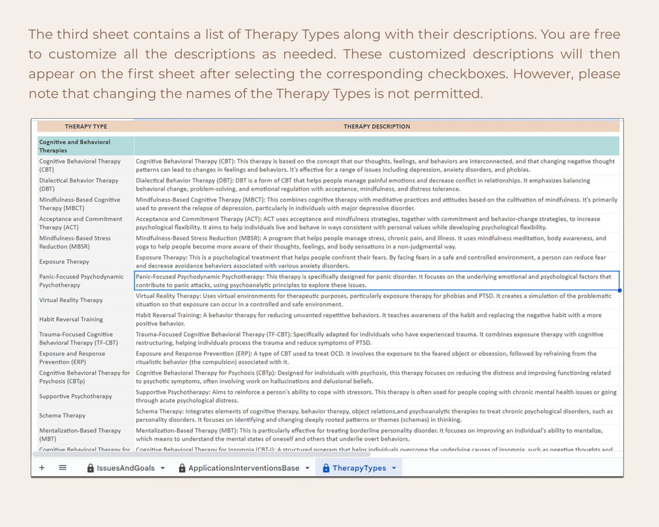 Smart Psychotherapy Mapping Problem - Therapy Match (CBT, ACT & More)