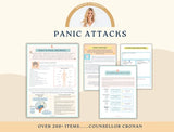 Trauma Therapy Bundle: PTSD Worksheets, BPD Coping Tools, Safety Plans, self-worth, Narrative Therapy, Crisis Therapy & More! 50% Off