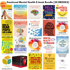 Emotional Mental Health E-book Bundle [30 EBOOKS]